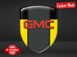 GMC Sticker Bombé Moderne Stylé Max Édition Durable